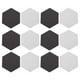 thumbnail image 1 of Small Bulletin Board For Wall Felt Hexagon Wall Tiles Bedroom Decorative Notice Board 12Pcs, 1 of 5