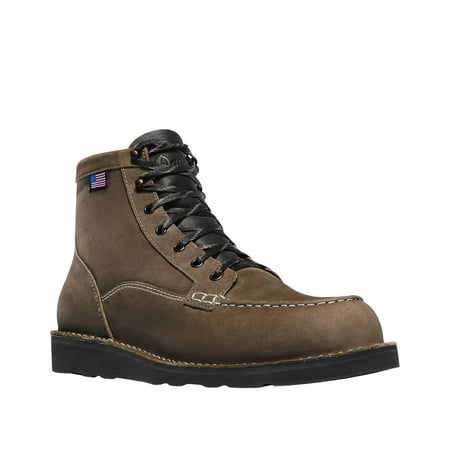 Danner Men's Bull Run Lace-Up Work Boot Soft Toe Silver 11 D(M) US