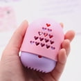 thumbnail image 4 of 5xPowder Puff Container Cosmetic Blender Estuche De Almacenamiento Maquillaje Caja De Almacenamiento De Huevos, 4 of 8