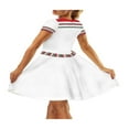 thumbnail image 4 of Robe de Noël pour Femmes à Manches Courtes Robe de Dessin Animé pour les Vêtements de Fête de Vacances, 4 of 5