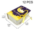 thumbnail image 2 of Jiibva 12Pcs Eid Mubarak Boxes, Book Shape Eid Favour Boxes, Small Paper Eid Gift Boxes for Islamic Muslim Eid Mubarak Gifts Candy Chocolate Box Decorations, 2 of 7