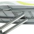 thumbnail image 4 of Honey-Can-Do Silver and Multi Oval Print Collapsible Ironing Board with Iron Rest and Shelf, 4 of 7