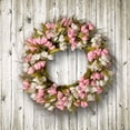 thumbnail image 2 of 21" Tulip Wreath, 2 of 4