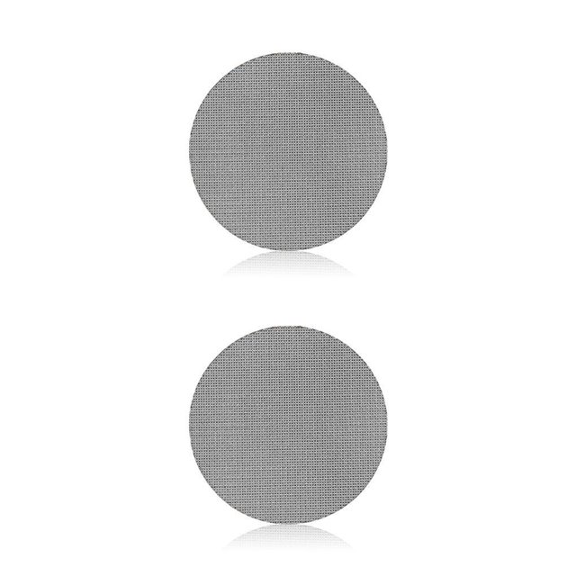 Decodeary Coffee Filter Reusable Washable Replacement Portafilter Mesh Screen Multi-layer Round Universal Pressurized Filtering 54mm 2Set