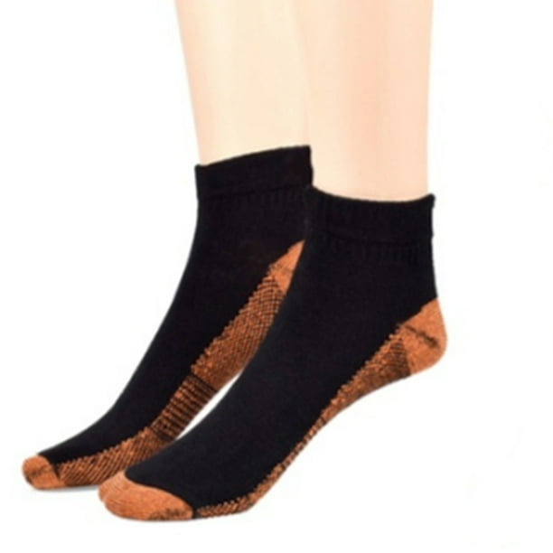 Ankle Length CopperInfused Antibacterial Compression Socks For Men