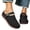 Black, variant on Women Shoes Mesh Closed Toe Casual Shoes Summer Shoes Solid Color Flat Sole Summer Outdoor Multi Color