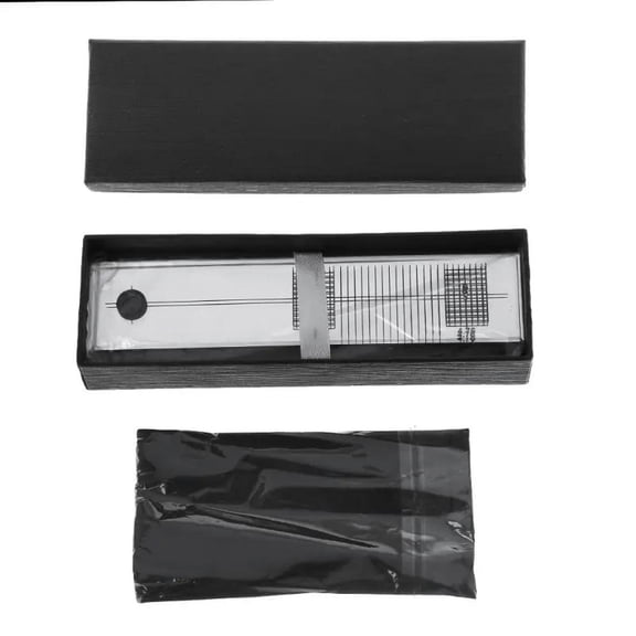 FOR Turntable Phono Phonograph Cartridge Adjustment Ruler Calibration Gauge LP Stylus Alignment Protractor Tool Mirror Azimuth