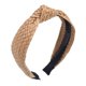 thumbnail image 2 of Diademas para mujer, diademas anudadas de paja, diademas anchas bohemias de verano para mujer, accesorios para herramientas de peinado, 2 of 3