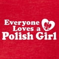 thumbnail image 3 of CafePress - Everyone Loves A Polish Girl T Shirt - Womens Football Shirt, 3 of 4