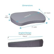 Sofia + Sam Silver Memory Foam Mini Lap Desk
