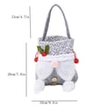 thumbnail image 4 of Bearachild Bolsa de almacenamiento de regalo de Navidad, bolsa de regalo de dulces, bolsa de regalo de gnomo sin rostro, adornos navideños para el hogar, Kits de decoración para fiestas Numero 3 Bearachild HA042035-03, 4 of 6