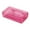 Red, variant on HOARBOEG 8*4.8*2.3in Pencil Box High-capacity Pencil Case Plastic Transparent Pen Box Stationery Storage Box