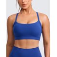 thumbnail image 2 of CRZ YOGA Butterlift Cross Back Sports Bras for Women Adjustable Thin Straps Pilates Padded Gym, 2 of 6