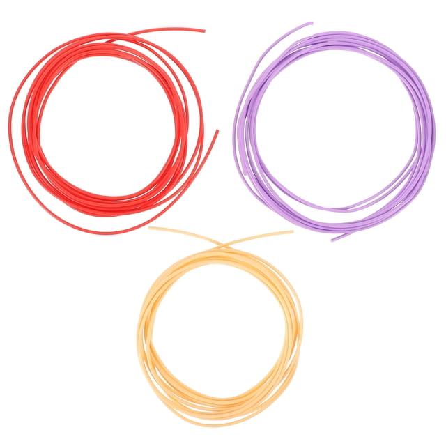 3 Rouleaux Filament pour Stylo 3D Filament de Recharge pour Stylo 3D Matériau de Stylo d'Impression 3D Multifonction