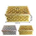 thumbnail image 3 of XKHBDL Gold Rectangular Treasure Favor Candy Boxes for Wedding, Bridal Shower, Baby shower, Birthday, Candy Jars Decorations, 3 of 9