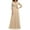 summer dresses for women-Beige, variant on Homenesgenics Summer Dresses for Women under $10 Women Appear Thin 3/4 Sleeve Lace V-Neck Maxi Dress Dress Womens Dresses for Wedding Guest Pink XL