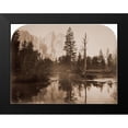thumbnail image 2 of Watkins, Carleton 18x15 Black Modern Framed Museum Art Print Titled - River View - Down the Valley - Yosemite, California, 1861, 2 of 5