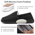 thumbnail image 3 of Ecetana Women's House Slippers Closed Back Memory Foam Indoor Shoes, 3 of 8