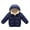 Navy Blue, variant on Karlsitek Kids Children Winter Warm Jacket Plus Velvet Cotton Coat Toddler Outerwear Down Coat for 1-6T Boys Girls