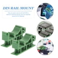 thumbnail image 2 of 20pcs DIN Rail Carrier Clips PCB Mounting Bracket Holder Control Board Adapter, 2 of 8