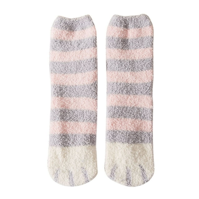 FhsagQ Socks Womens Socks Robe Women Casual Animal Print Cotton Pattern Lady Socks Tube Comfortable Socks Socks for Women Set Cute Women Socks Socks White One Size