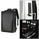 thumbnail image 5 of 17.3-Inch Hard Shell Laptop Mochila Impermeable Gaming Laptop Bag Hombres Negro Sunnimix Maleta para computador portátil, 5 of 8