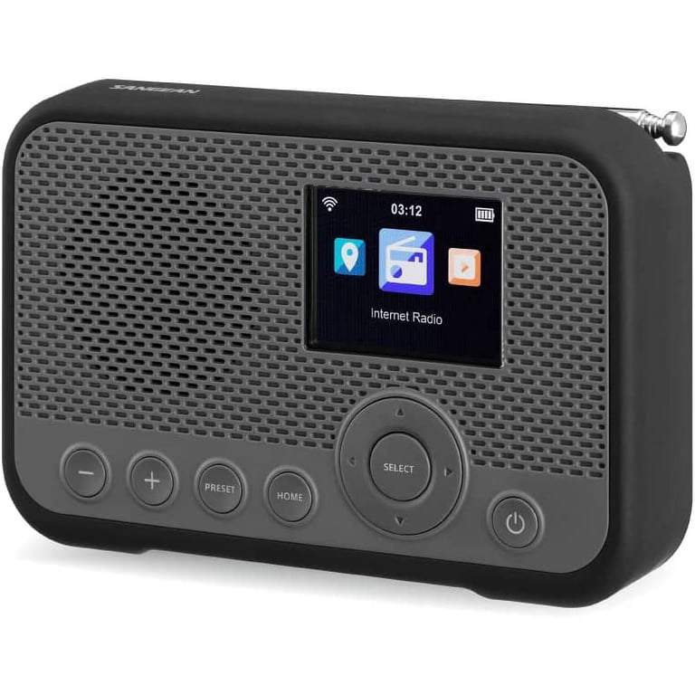 Sangean WFR-39 Portable Digital Radio with LCD Display, Internet Sangean WFR-39 Portable Digital Radio with LCD Display, Internet