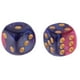 thumbnail image 3 of Game 5x6 Faces Dados de 16 mm para juegos de y enseñanza de matemáticas - Azul morado, tal se describe Yotijar Dados de seis caras de 16 mm, 3 of 10