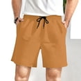 thumbnail image 5 of Mgmyaa Men's Funny Dog Print Shorts Casual Elastic Waist Summer Beach Shorts with Pockets, 5 of 9