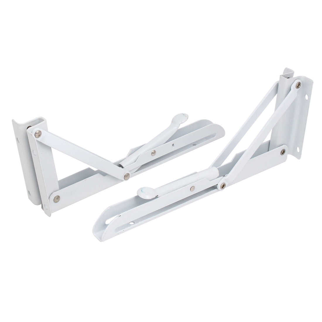 10'' Length Wall Mounted Spring Loaded Folding Shelf Support Bracket