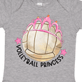 thumbnail image 4 of Inktastic Volleyball Princess- Tiara Girls Baby Bodysuit, 4 of 5