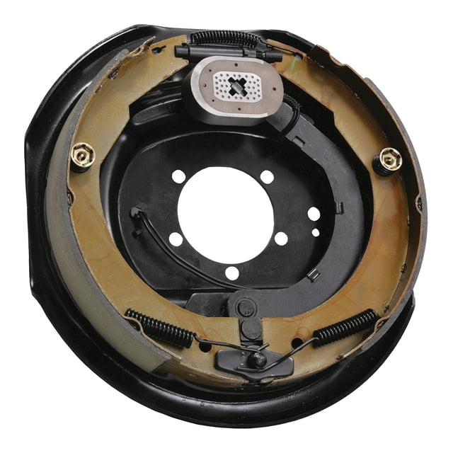 Husky Towing Trailer Brake Assembly 30798 Electric Brakes; Compatible With 7000 Pound Axles; Right; Single