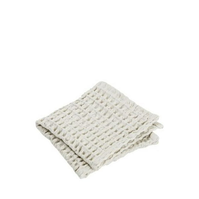 Gant de Toilette Gaufré Caro 12 x 12 Po, Moonbeam - Ensemble de 2