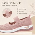 thumbnail image 4 of CHICVOMEY Comfortable Sneakers for Women Lightweight Breathable Mary Jane Shoes Non-slip Mesh Walking Shoes for Daily Wear and Travel, 4 of 8