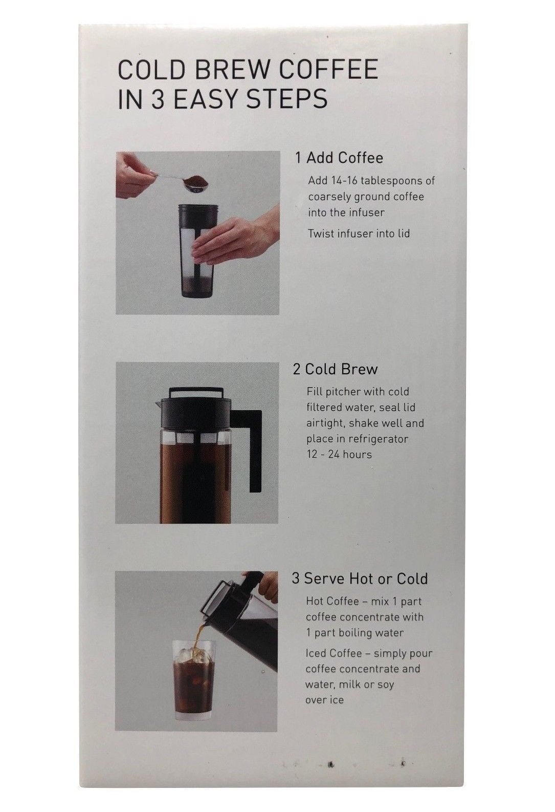 Takeya Cold Brew Coffee Maker \u0026 Storage 
