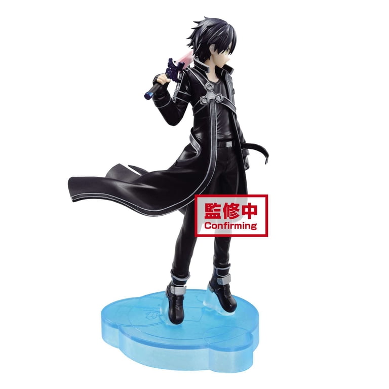 Sword Art Online Integral Factor Kirito Espresto Figure - Banpresto, Extra Motions Series, Includes Base