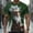 Green, variant on Men's Funny Elderly T-shirt Short Sleeved T-shirt Round Neck Shirt Casual Daily Street Top Men's Top