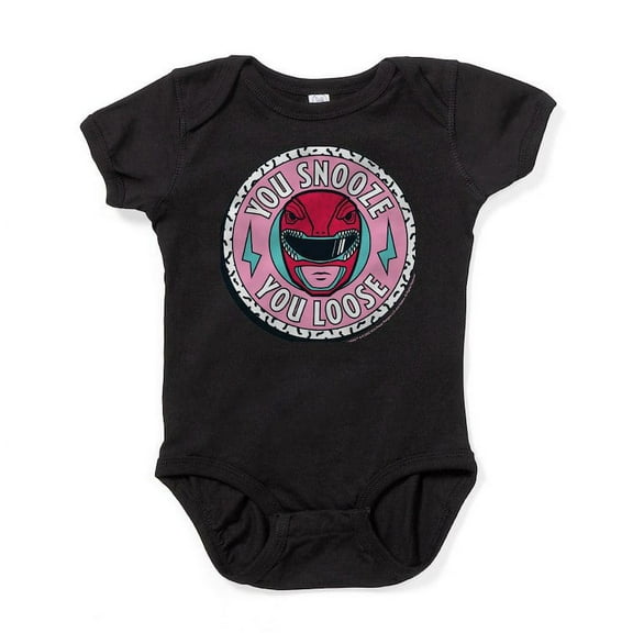 CafePress - Power Rangers You Snooze You Loose - Cute Infant Bodysuit Baby Romper - Size Newborn - 24 Months