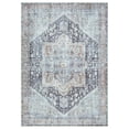 thumbnail image 4 of GLN Rugs Taxila - Indoor, Machine Washable Area Rug 9'x12' Turkish Brown/Gray Home Carpet, 4 of 8