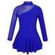 thumbnail image 3 of Vestido de tutú de Ballet para niños, vestido de bailarina de tul para patinaje artístico, leotardo con diamantes de imitación brillantes, ropa lírica de Ballet, 3 of 5