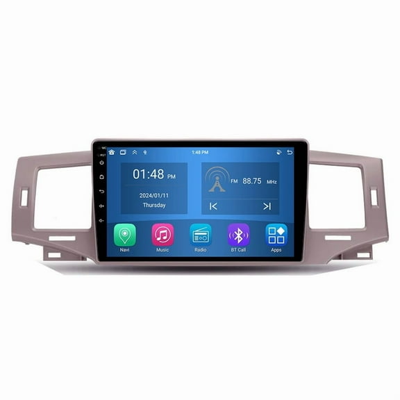 RoverOne 4 64GB Car Stereo CarPlay GPS Navigation Bluetooth for Toyota Corolla 9 E120 2004-2006 Touch Screen Player