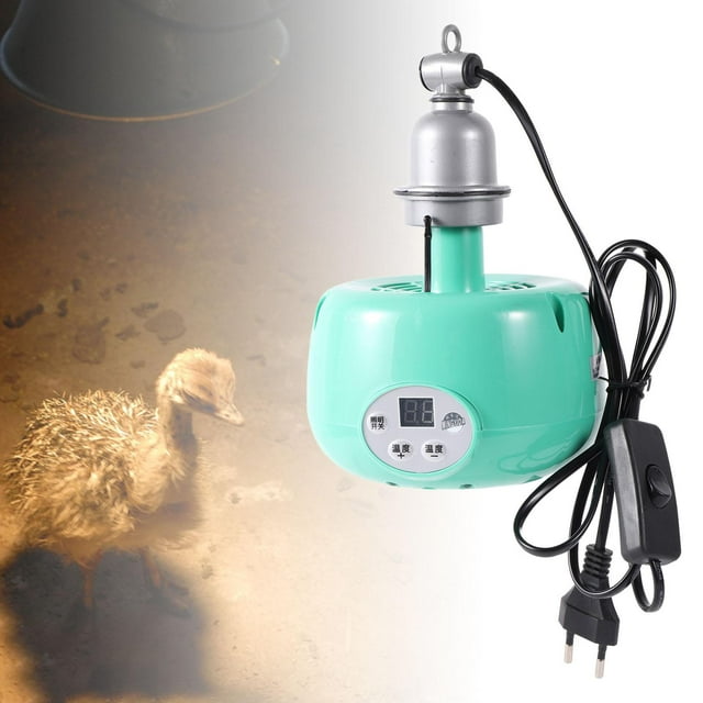 Lámpara de Calor Ajustable para Mascotas en Granja