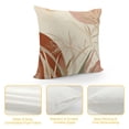 thumbnail image 4 of Acheng Palm Leaves with Lush Branches and Leaves Tropical Jungle Palm Leaves Short Plush Pillowcase 1 Piece White, 4 of 5