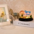 thumbnail image 4 of Kit De Mini Casa DIY Con Luces LED, Materiales De Primera , Perfecto Para Diseño DIY, Cubierta Transparente, Regalo De Cumpleaños, Decoración Del Hogar, 4 of 7