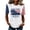 White, variant on Womens 9/11 Never Forget Crew Neck T Shirt 25th Anniversary Usa Shirts Casual Tops Honor Faith American Flag 911 Memorial Shirt