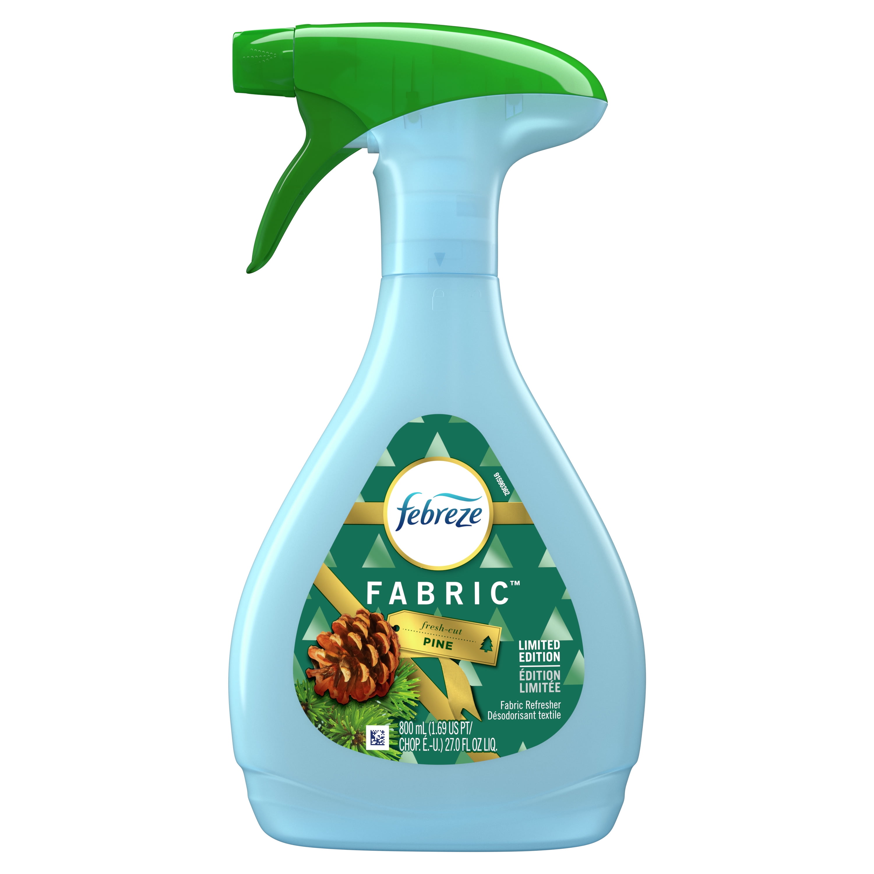 Febreze Odor-Eliminating Fabric Refresher Fresh-Cut Pine, 27 Oz. Spray