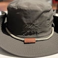 thumbnail image 4 of QSAWXQZ Men's Wide Brim Outdoor Hat Foldable Chin Strap Embroidered Sun Protection Bucket Hat Free Size, 4 of 6