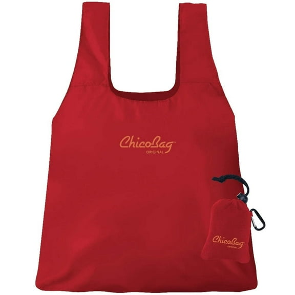 ChicoBag Reusable Shopping Bag, Red