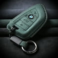 thumbnail image 3 of Full-Wrap Suede Key Cover with Metal Frame for BMW 3/5 Series, X1/X3/X5/X6/X7, 3 of 41