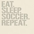 thumbnail image 3 of CafePress - Eat Sleep Soccer Repeat T Shirt - Men's Classic Graphic T-Shirt, 3 of 4